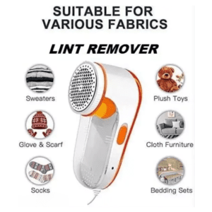 Advanced Electric Lint Remover for Woolens, Sweaters, Blankets, and Jackets | Corded & Battery-Free | Set of 1