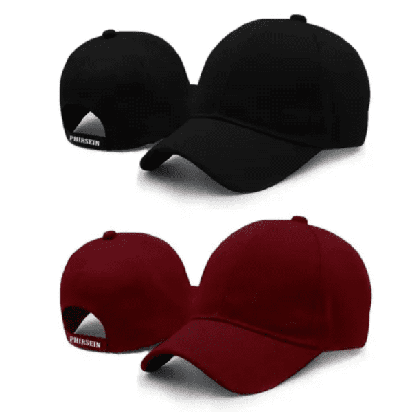 Adjustable Baseball Caps Combo for Men and Women