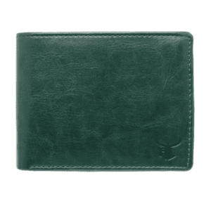 Trendy Men's Wallet in Green